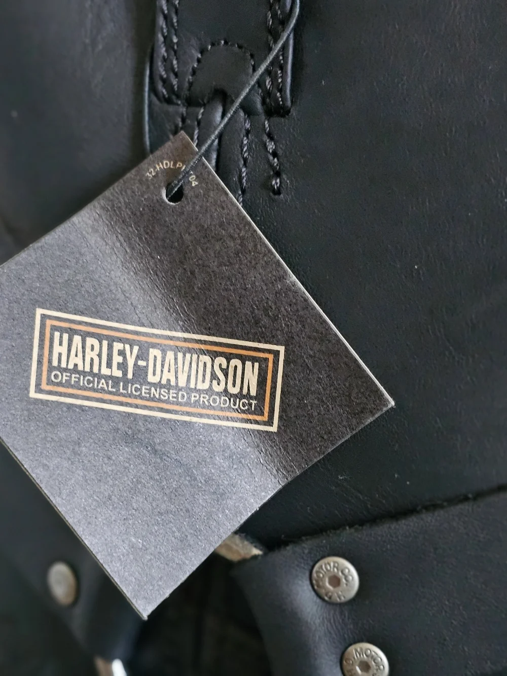 Harley-Davidson El Paso Leather Harness Motorcycle Boots Men's 13 Wide Black D94